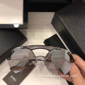 Hot Sale Rimless Sunglasses dengan Lensa yang berwarna-warni